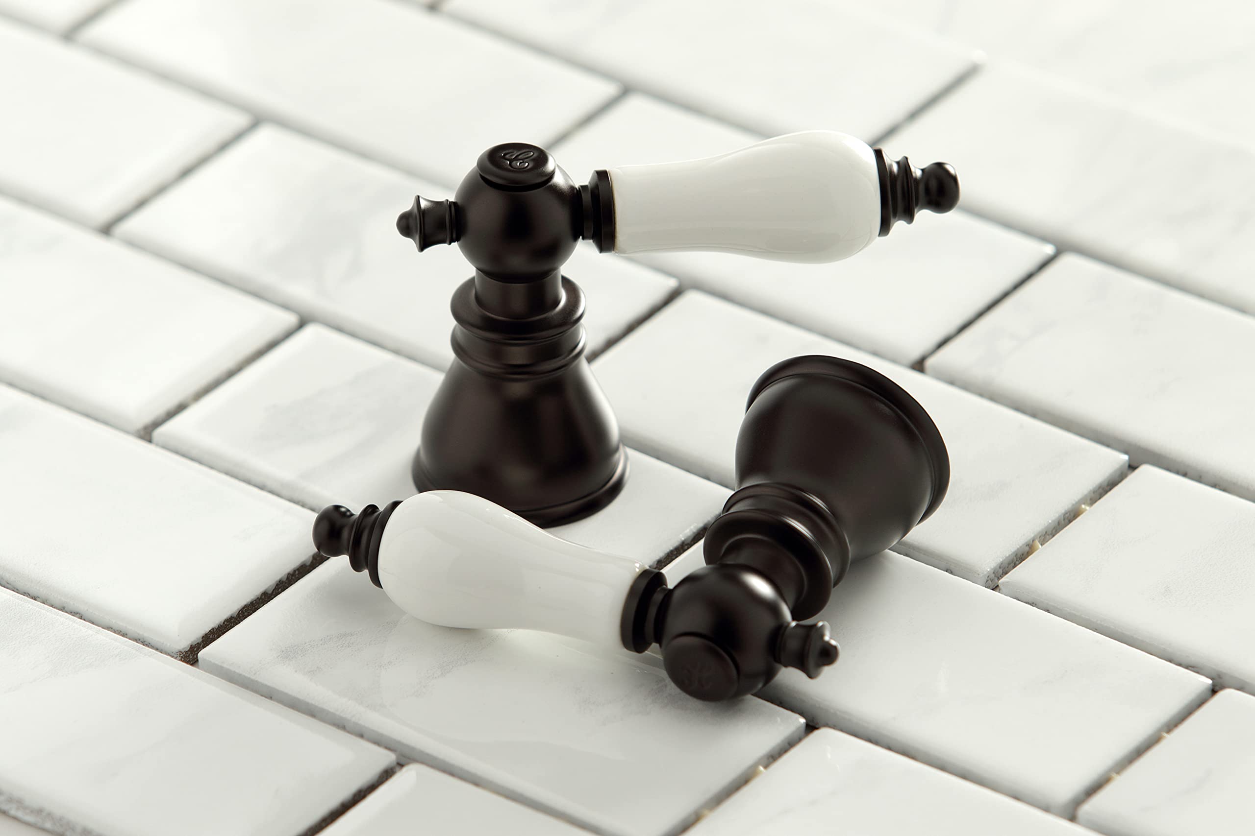 Kingston Brass KB965APL American Patriot Widespread Bathroom Faucet - 5.75