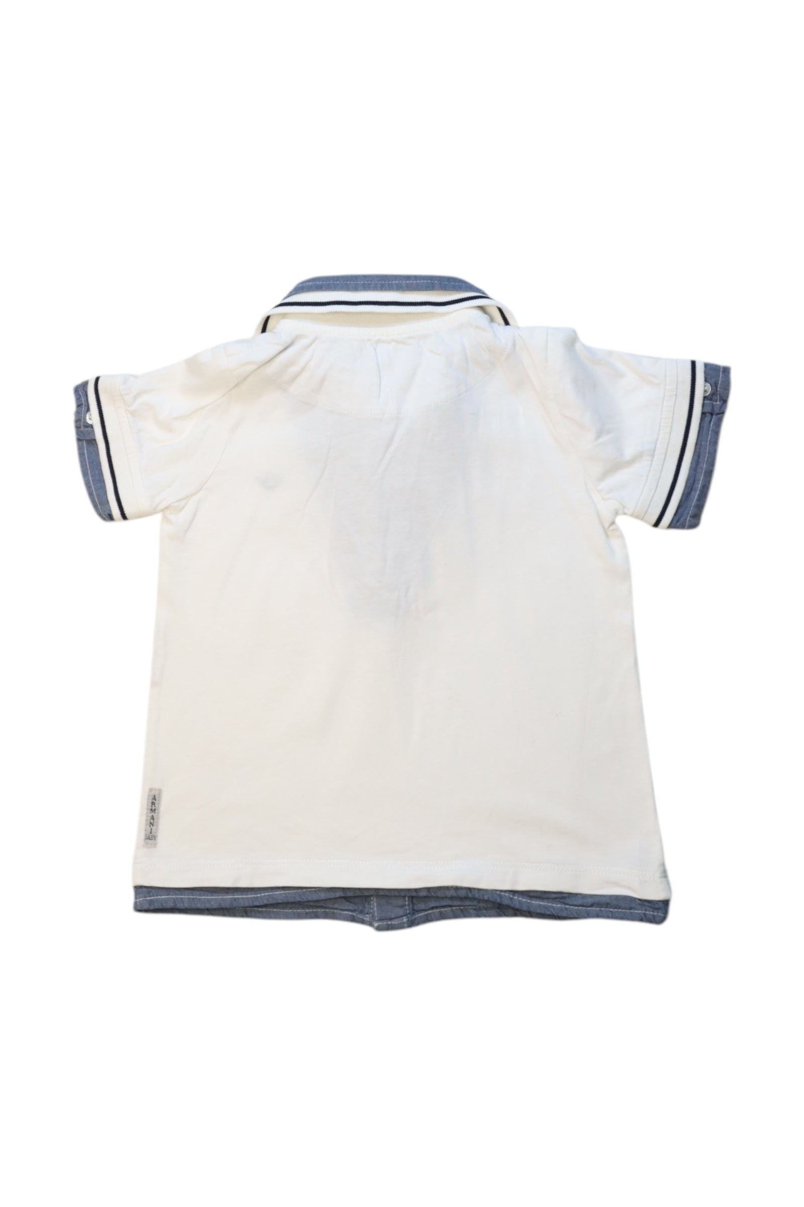 Armani Baby Polo Shirt for Boys & Girls 6-12 Months - Soft Cotton Short Sleeve Shirt for Infants - Perfect for Casual Outings, Family Photos & Special Occasions