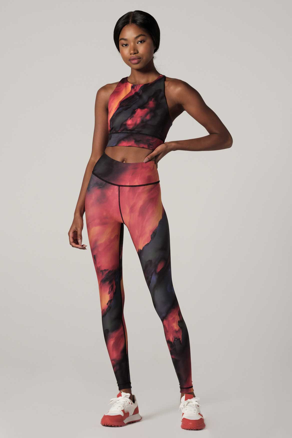 Naomi Bra - Neon Starburst Tie Dye Bralette | Sexy Comfortable Lace Underwear for Women | Perfect for Yoga, Festival, and Night Out
