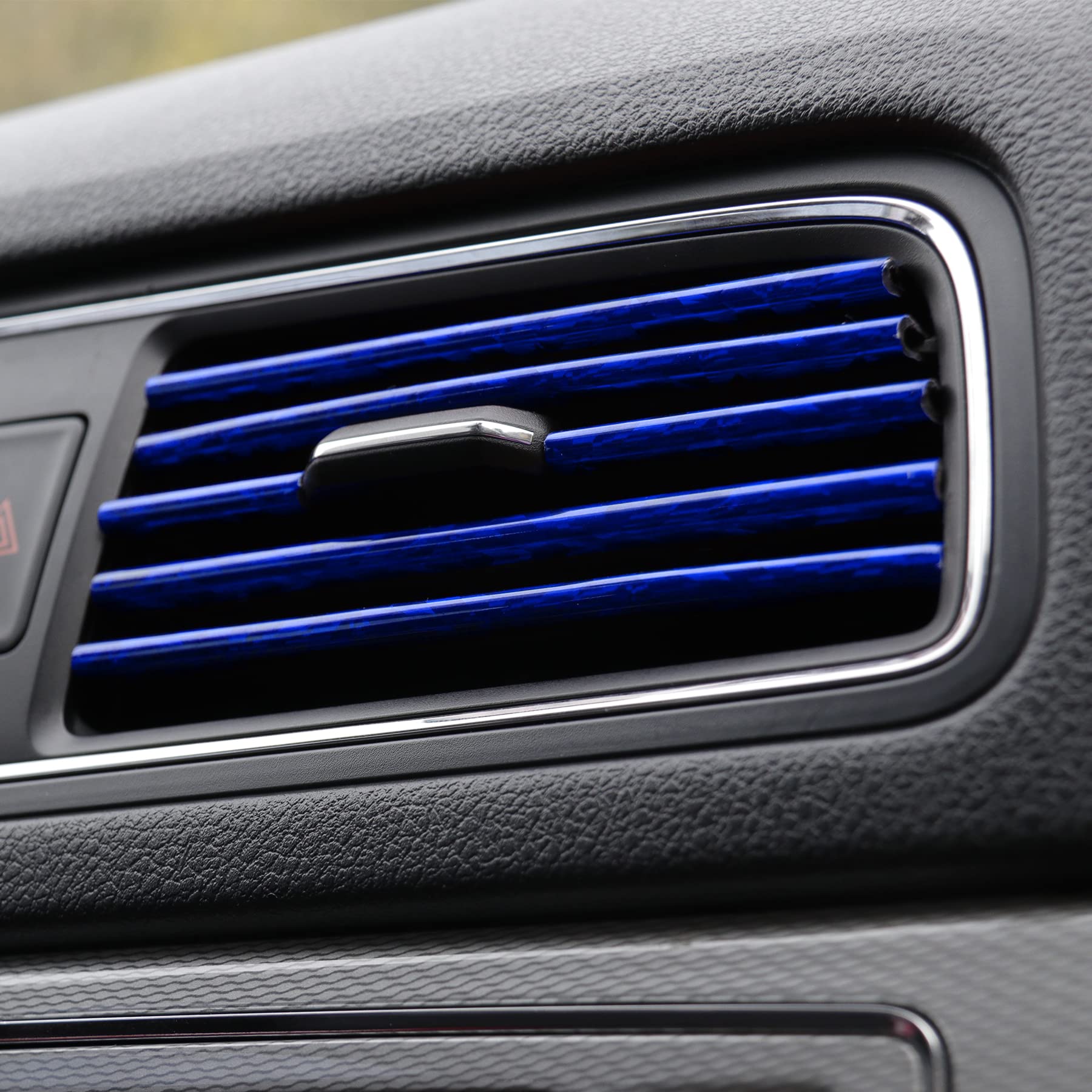 SINGARO 20-Piece Bendable Car AC Vent Decorative Strips - Universal Fit for Most Vehicles, DIY Interior Accessories (Ice Blue) - Upgrade Your Car's Style & Comfort