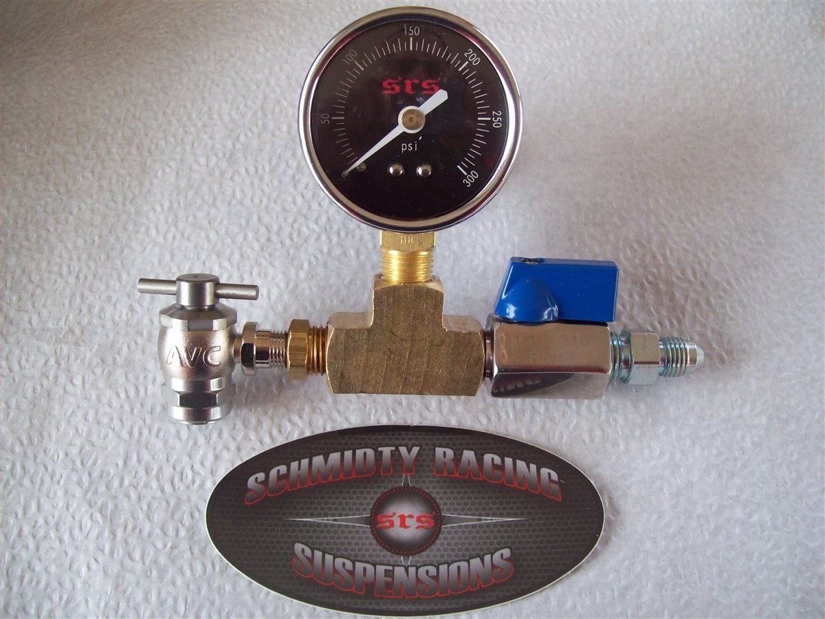 High-Quality No Loss Chuck with Gauge & Shut-Off Valve (0-400 PSI) - Perfect for Air Compressors, Tire Inflation, and Pneumatic Tools