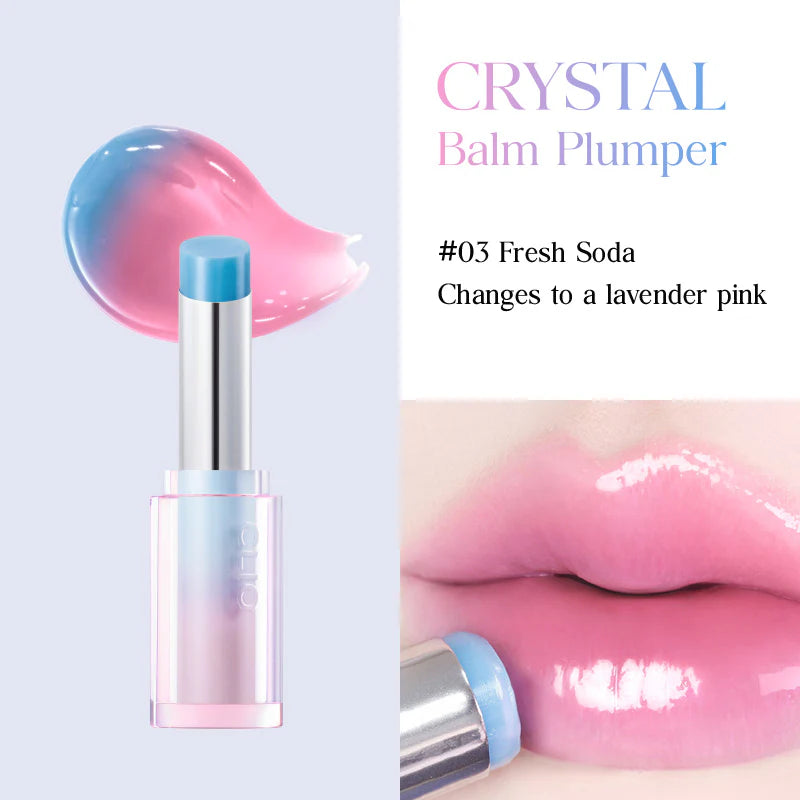 CLIO Crystal Balm Plumper 3.3g - Hydrating Lip Gloss with Plumping Effect, Vegan & Cruelty-Free - Perfect for Daily Moisture & Night Care