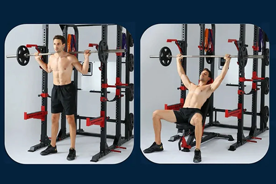 Warrior MMA Cage & Rig Combo - Heavy Duty Training Equipment for MMA, BJJ & Fitness - Perfect for Home Gyms & Martial Arts Studios