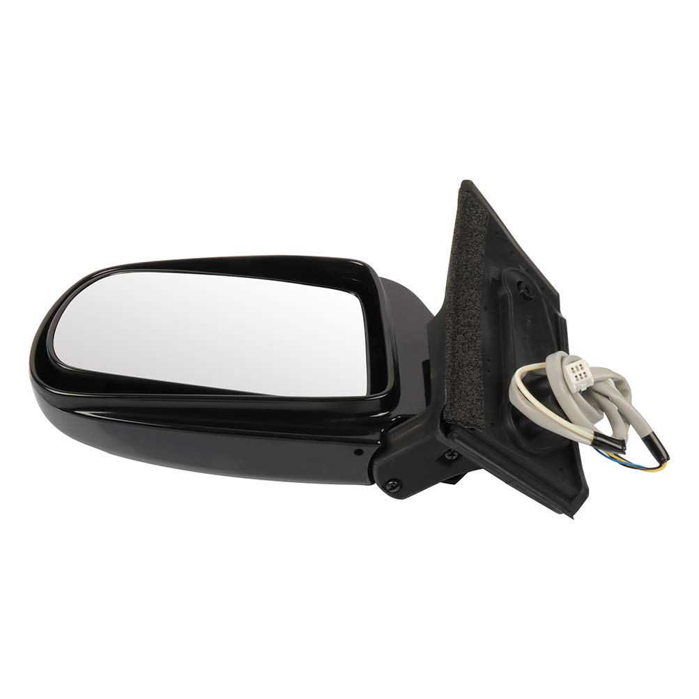 Power Adjustable Heated Manual Folding Left Side Exterior Mirror for 1998-2003 Toyota Sienna - Perfect for Winter Driving and Enhanced Safety