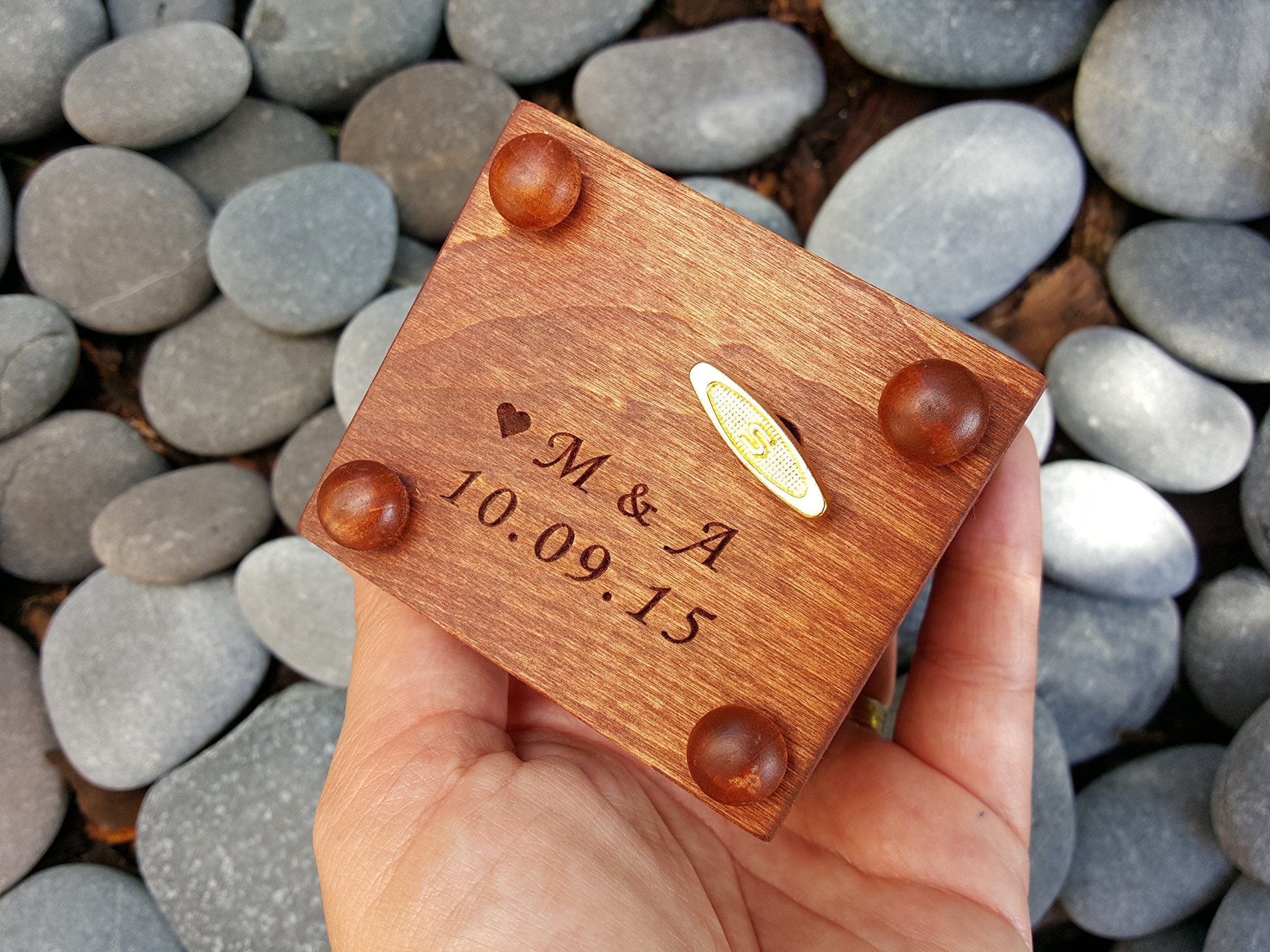 Custom Handmade Music Box for Dad - Personalized Father Daughter Gift, Best Dad Gift for Father's Day, Wedding, Father of the Bride - 'Always Your Baby Girl' Keepsake - Perfect for Birthdays, Anniversaries & Special Occasions