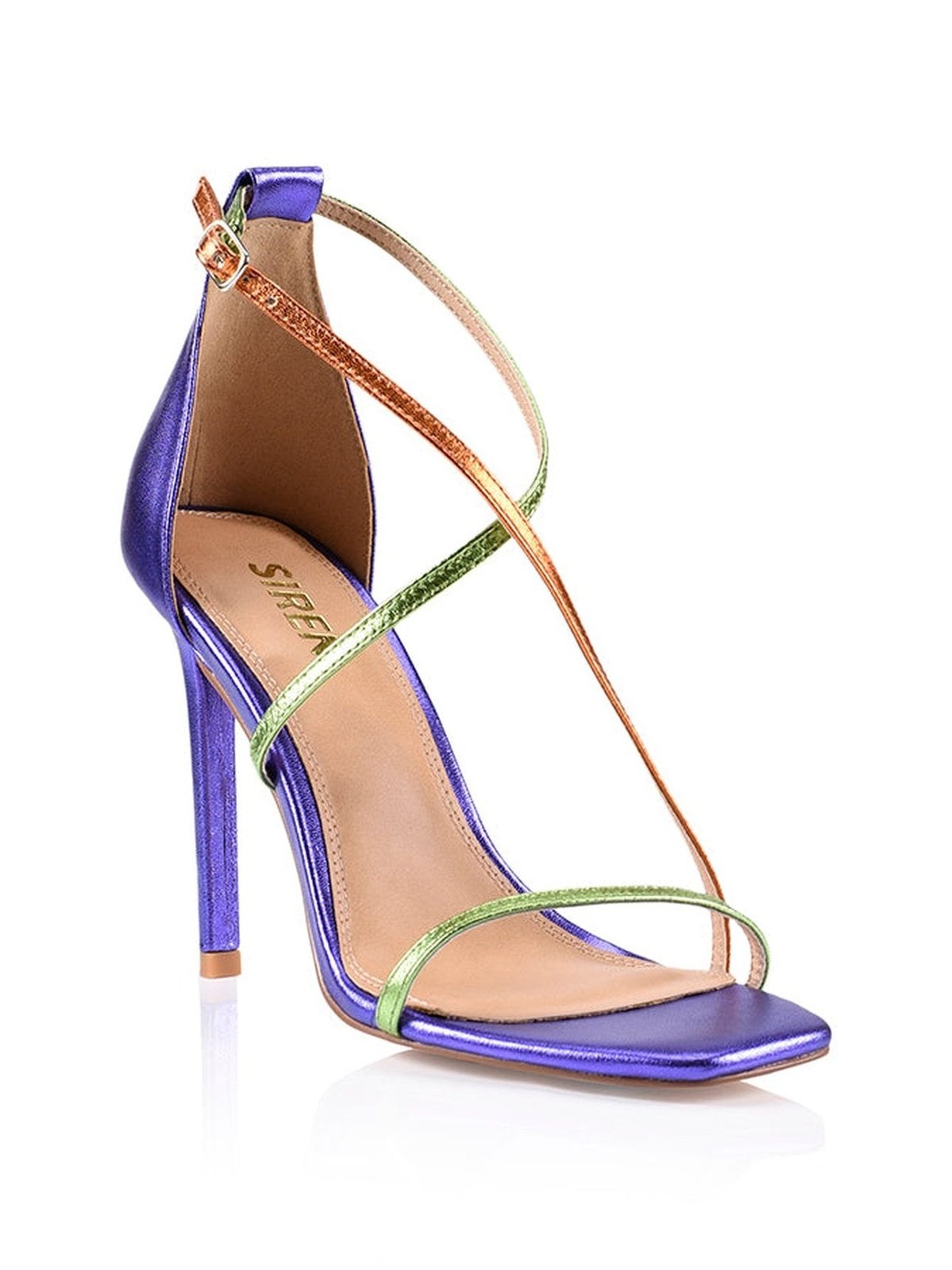Sexy Purple Stiletto Heels for Women - Comfortable Dance Shoes with Rhinestone Decorations - Perfect for Latin, Ballroom Dancing & Evening Parties