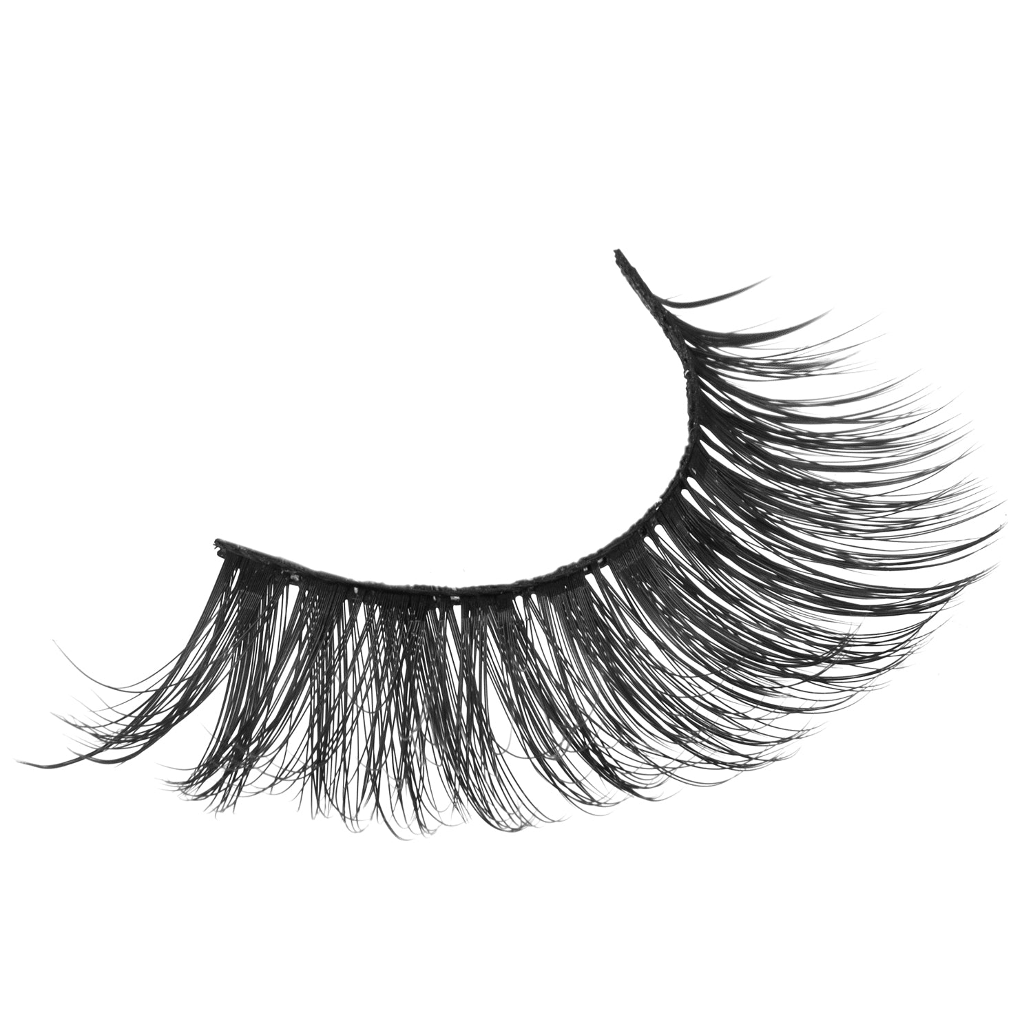 Natural-Looking Synthetic Eyelashes - Ibiza Style | Cruelty-Free False Lashes for Dramatic Volume & Length | Perfect for Parties, Weddings & Special Occasions