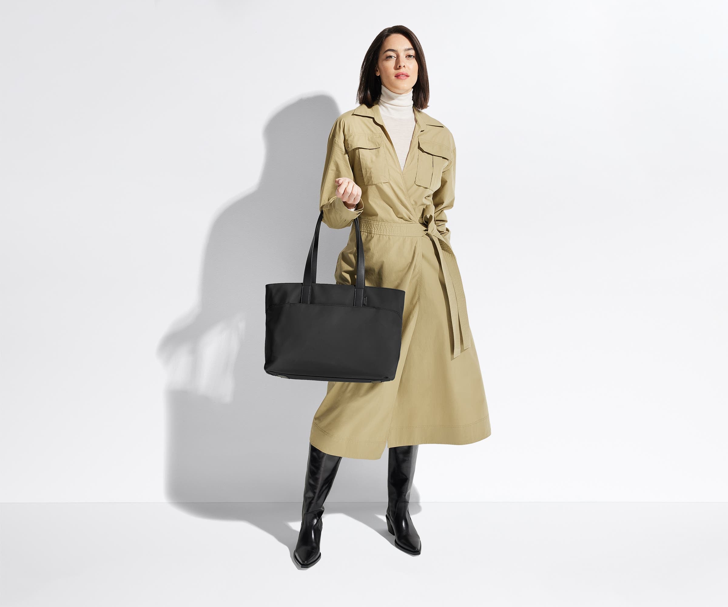 The Everywhere Tote Bag in Salt White - Stylish & Durable Cotton Tote for Women, Perfect for Shopping, Beach, Work & Travel