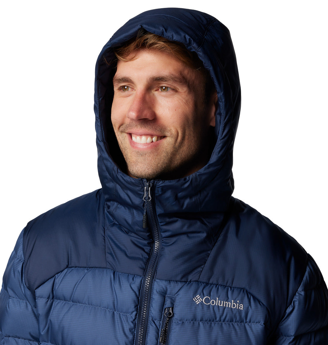 Columbia Men's Autumn Park™ II Down Hooded Jacket - Lightweight Insulated Winter Coat for Hiking, Camping & Outdoor Activities