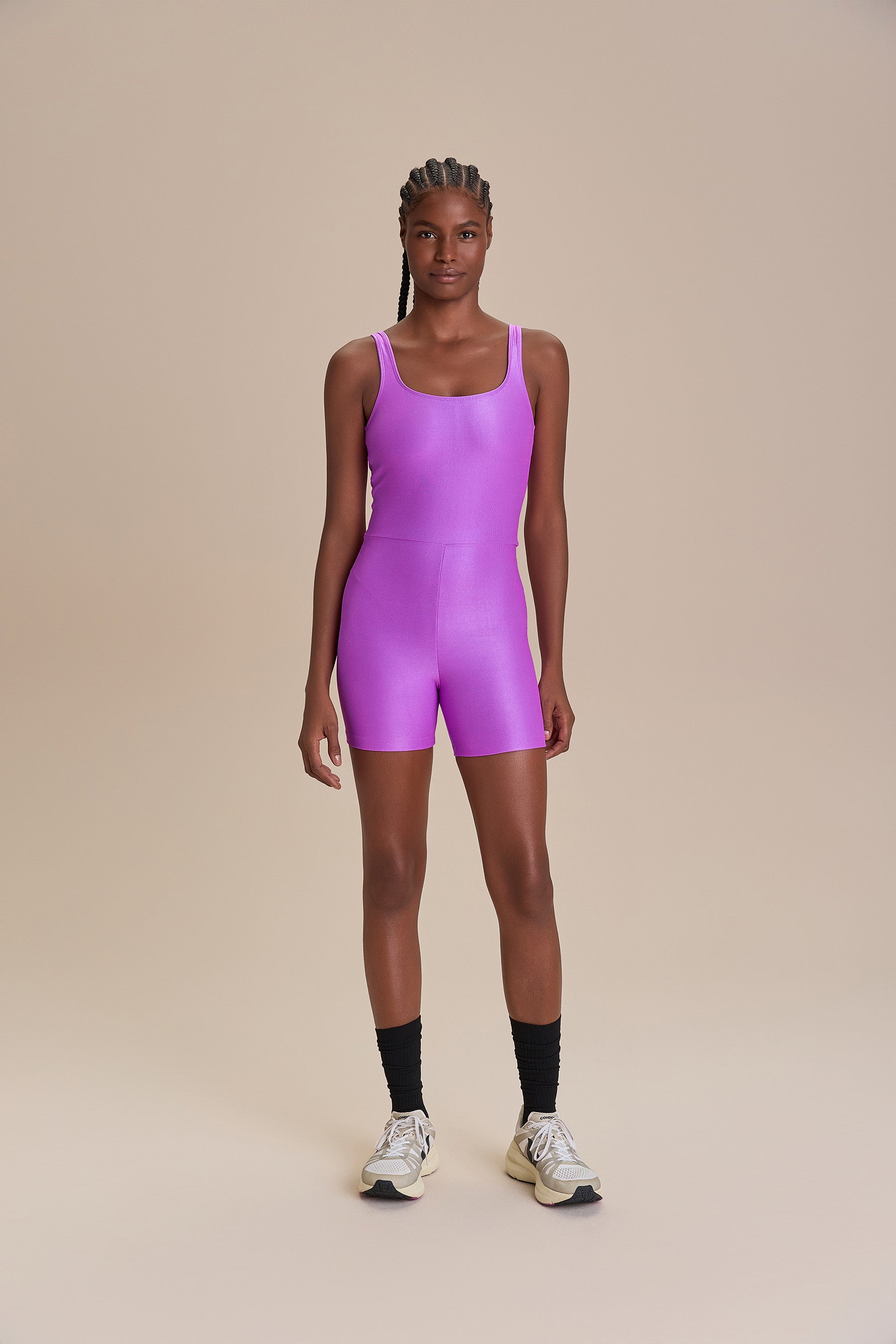 Allure® Adaptiv Shorts Romper - Women's Stretchy Jumpsuit for Comfort & Style - Perfect for Yoga, Travel & Casual Wear