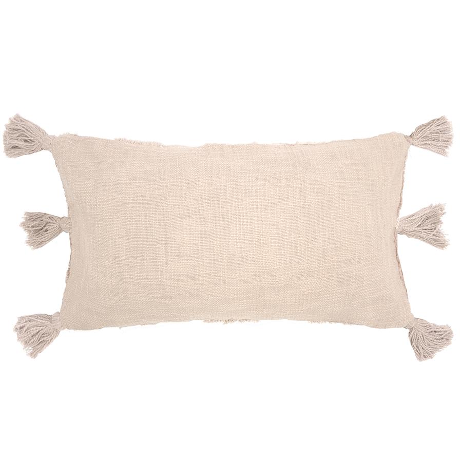Bambury Hope Shell Long Filled Cushion - Soft Comfort Pillow for Sofa, Bed, Reading Nook - Perfect for Living Room, Bedroom & Home Decor