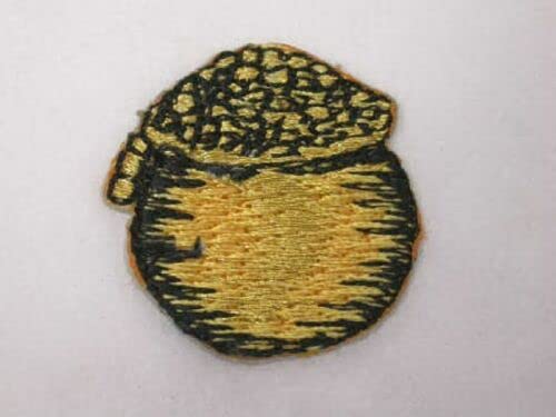 Sparkling Pot of Gold Coins Iron On Patch - Premium Embroidered Applique for DIY Crafts (Perfect for Jackets, Hats, Backpacks, Jeans & Costume Design)