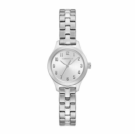 Bulova 43L209 Caravelle Women's Stainless Steel Watch - Elegant Dress Watch for Business, Party & Everyday Wear