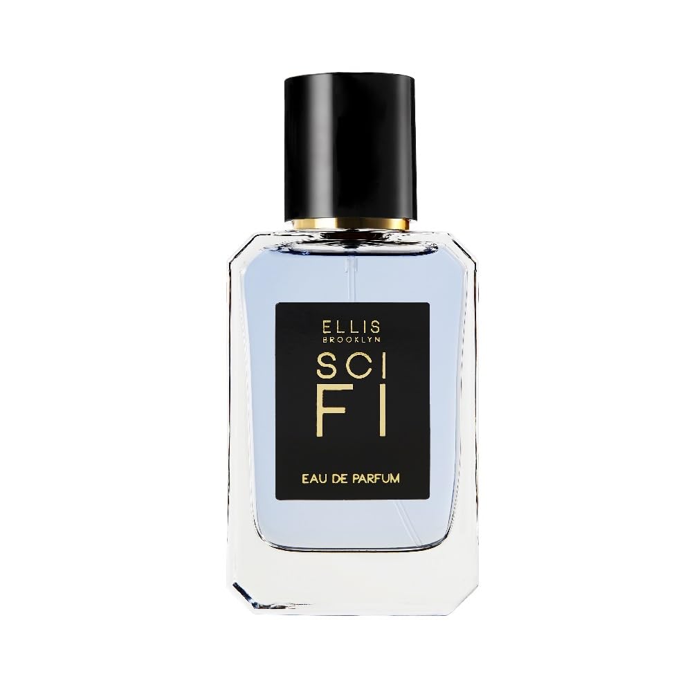 Ellis Brooklyn SCI FI Eau De Parfum for Women - Vegan Aromatic Gourmand Perfume with Bergamot, Green Tea & Cashmere Woods | Made in USA | Perfect for Date Nights, Office Wear & Special Occasions