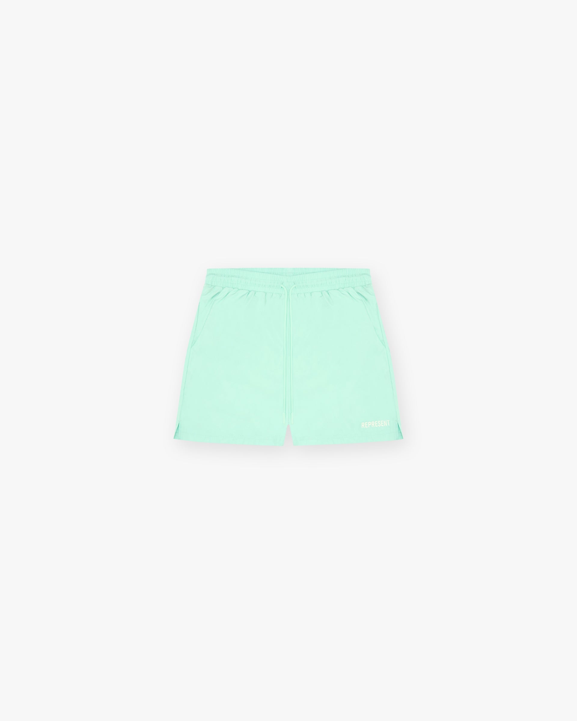 Electric Mint Swim Shorts for Men - Quick Dry, Comfortable & Stylish - Perfect for Beach, Pool & Summer Vacations