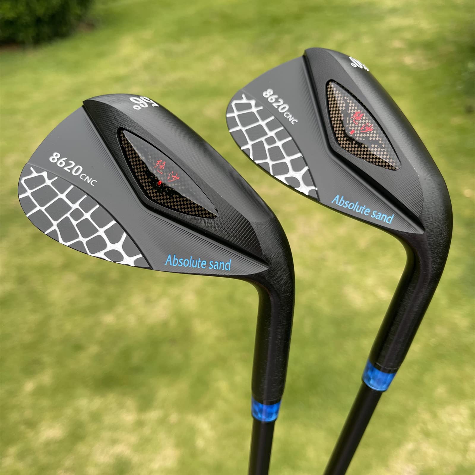 Premium Golf Wedges Set 48-72 Degrees - Right Hand Pitching, Chipping & Sand Wedge with Milled Face - High Loft Lob Wedge for Men - Perfect for Short Game, Bunker Shots & Approach Play