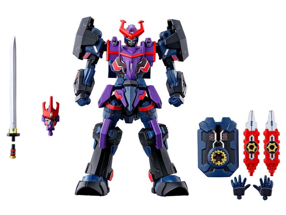 Bandai Shokugan Super MiniPla Kikai Sentai Zenkaiger Caesar Robo Model Kit - Build & Display Your Own Japanese Super Robot for Anime Fans & Collectors - Perfect for Home Decoration, Gift Giving & Action Figure Displays