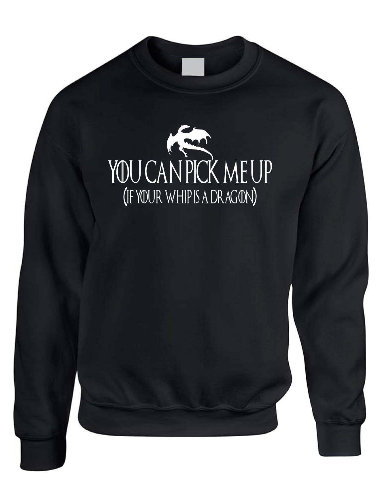 Trendy Dragon Print Sweatshirt for Adults - Soft & Comfortable Pullover Hoodie - Perfect for Casual Wear, Street Style & Gifts