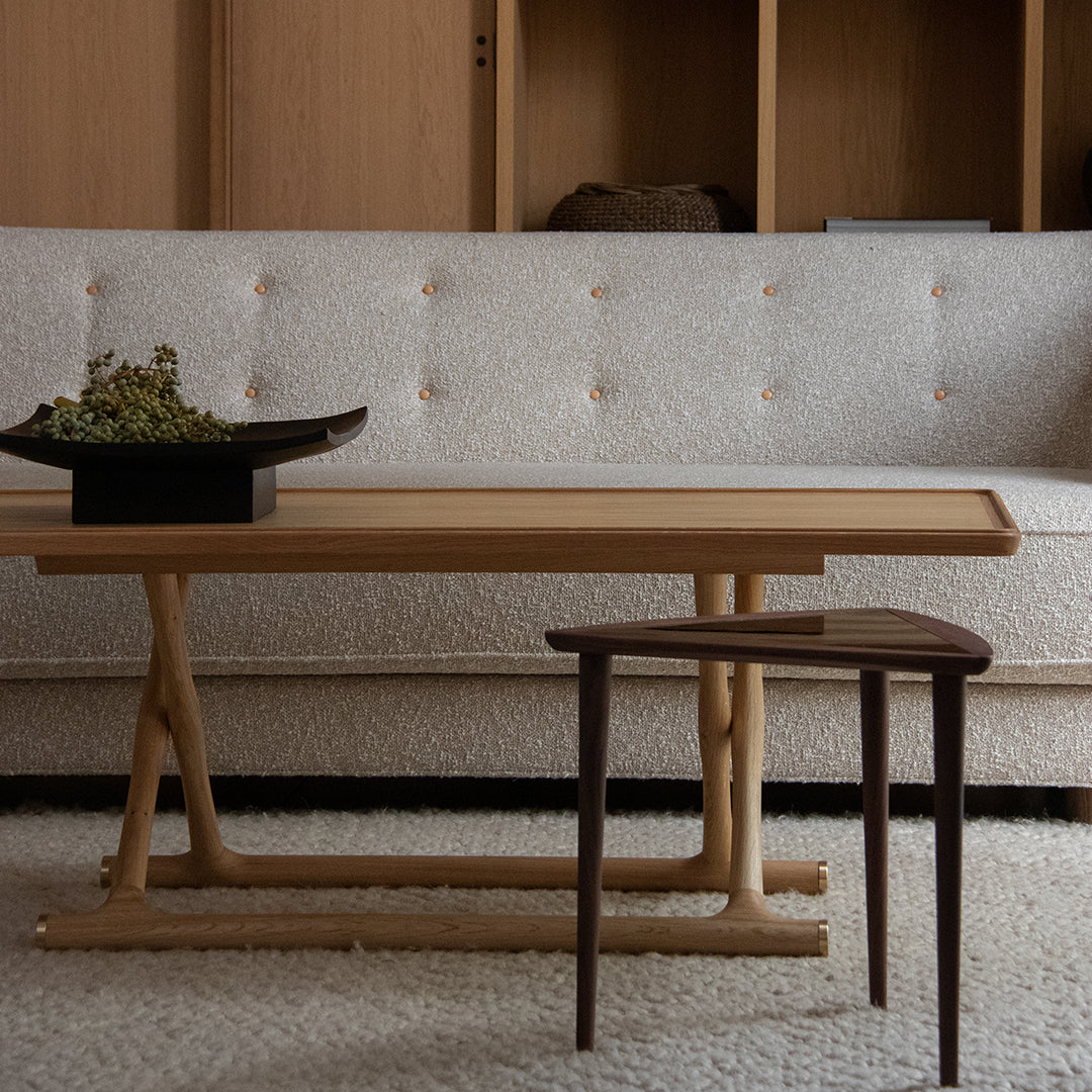 Modern Jager Coffee Table - Stylish Mid-Century Wooden Living Room Furniture for Home Decor | Perfect for Small Spaces, Apartments & Lounge Areas