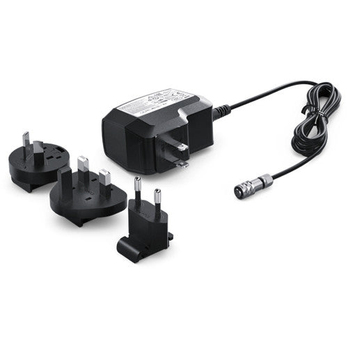 Blackmagic Design 12V 30W Power Supply for Pocket Cinema Camera 4K - Professional Power Adapter for Filmmaking & On-Location Shooting