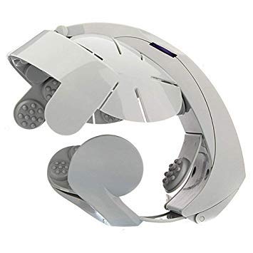 Relax Brain Acupuncture Points Stress Relief Massager - Electric Vibration Head Massage Machine for Tension Release & Mental Clarity | Perfect for Office, Home & Travel Use