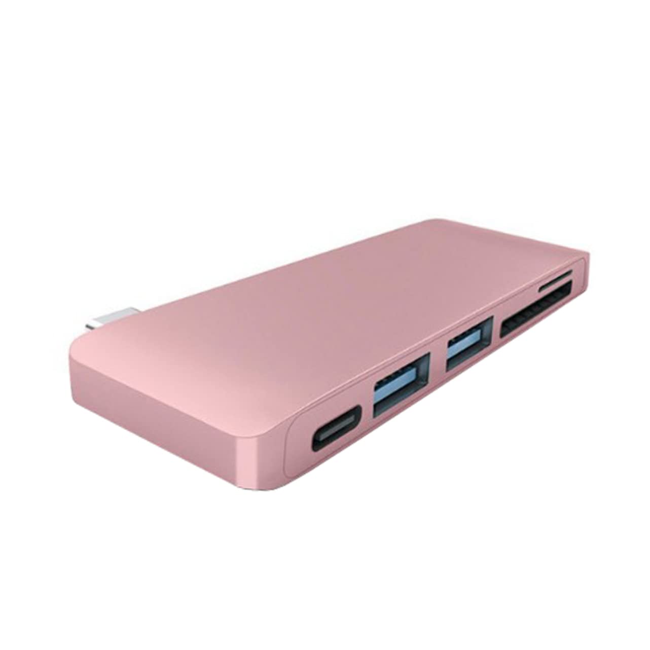 OSALADI 3-Port USB 3.0 Hub with SD Card Reader - High-Speed 5Gbps Data Transfer, Portable Multi-Port Adapter for Laptop, PC, MacBook - Perfect for Office, Travel & Home Use