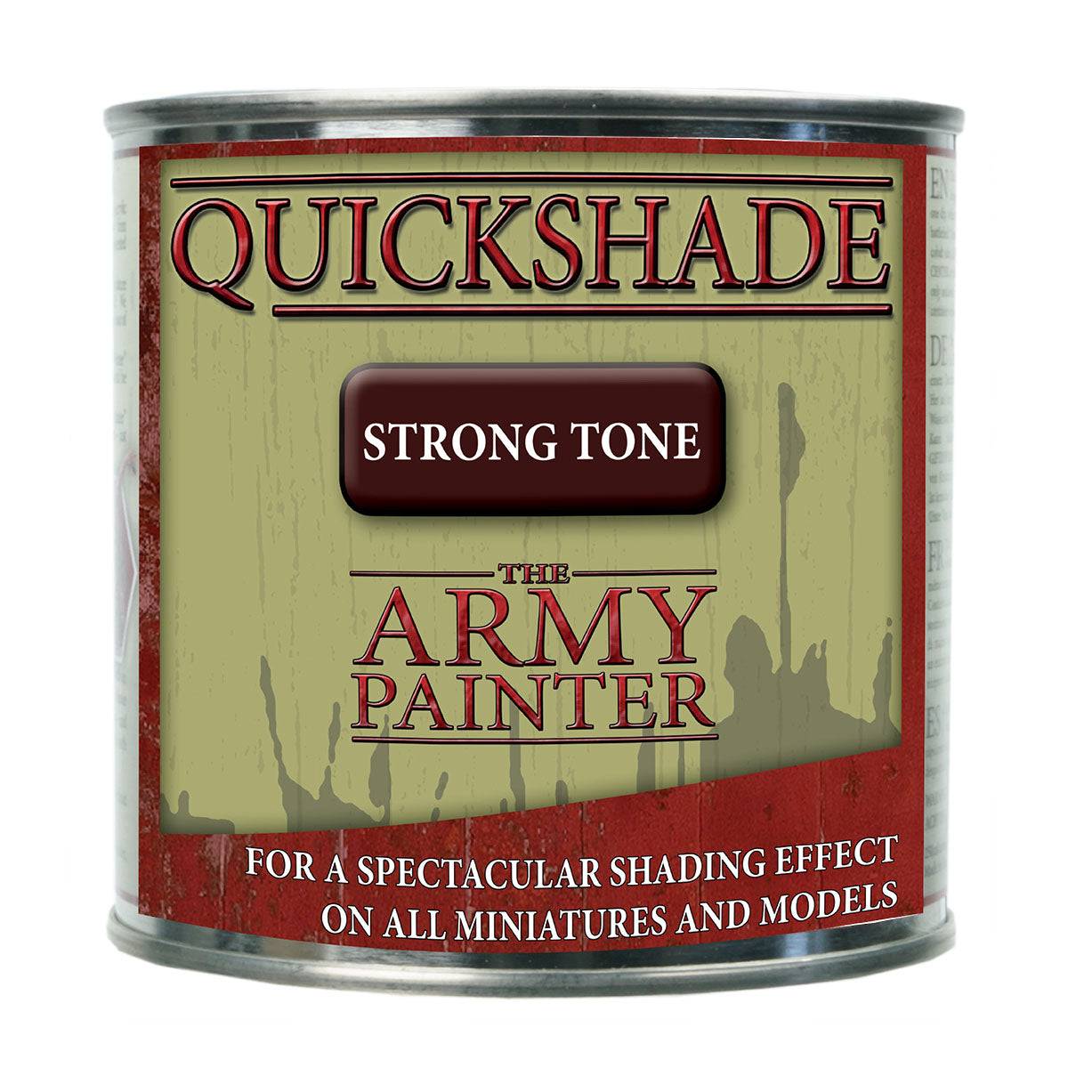 Quickshade Dip: Strong Tone Shading Paint for Miniatures & Wargaming - Perfect for Tabletop Gaming and Model Painting