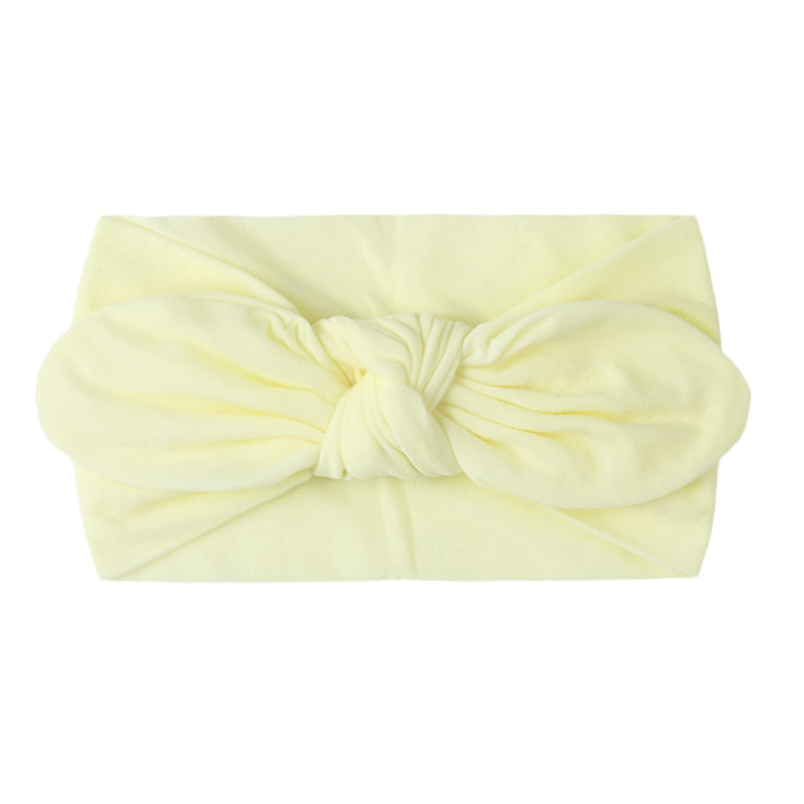 Newborn Baby Headbands for Girls & Boys - Soft Pure Color Head Gear for Infants, Boho Party Accessories & Baby Shower Gifts - Perfect for Photoshoots, Birthday Parties & Special Occasions