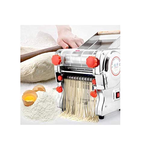 220V Electric Pasta Press Maker Machine for Homemade Noodles, Dumpling Wrappers & Veggie Pasta - Commercial & Home Use with 180mm Pasta Knife - Perfect for Italian Restaurants, Catering & Family Cooking