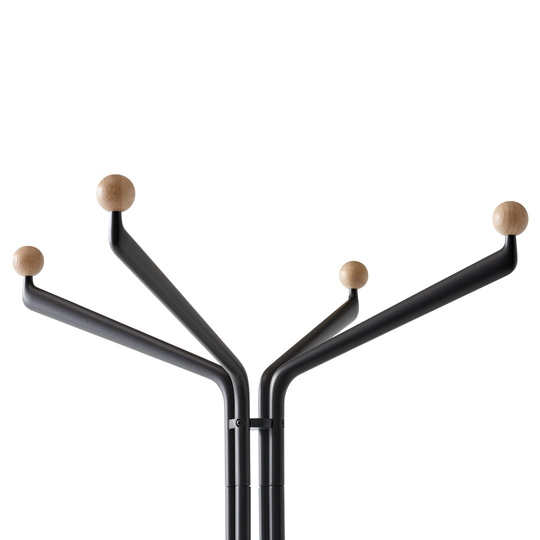 SC77 Modern Coat Stand - Stylish Entryway Organizer for Hats, Jackets & Bags | Perfect for Home, Office & Dorm Decor