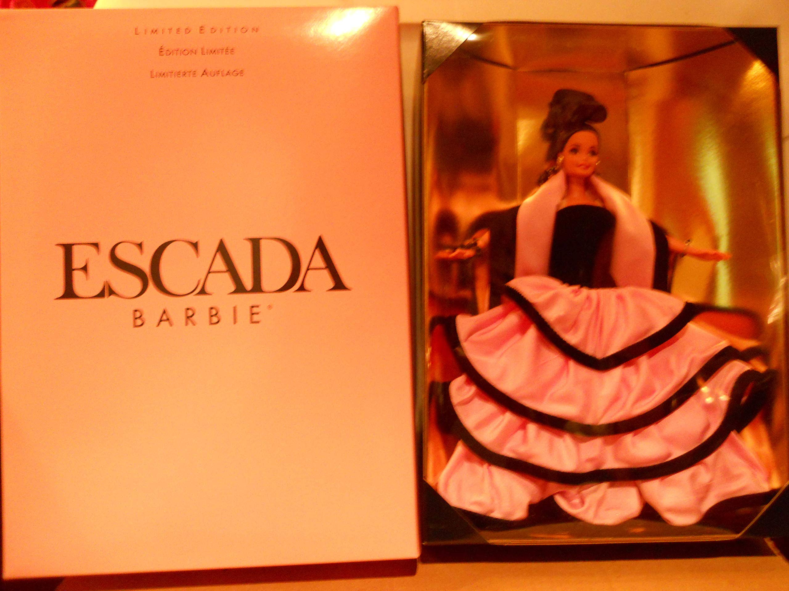 Escada Barbie Doll - Limited Edition Collectible Fashion Doll for Adults & Kids | Perfect for Display, Gifts & Barbie Collections