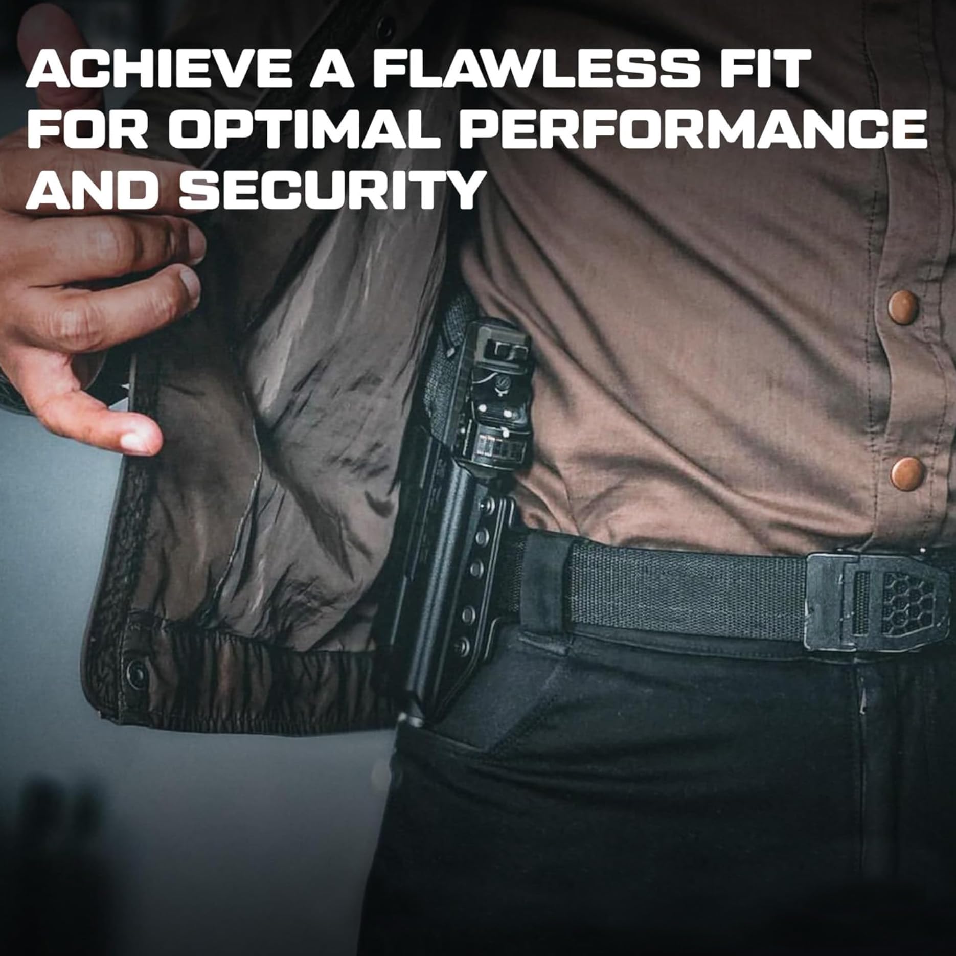 Premium OWB Holster for Sig Sauer P365 XL - Custom Fit Concealed Carry Gun Holster - Comfortable & Secure Outside Waistband Pistol Holster for Everyday Carry (EDC) - Perfect for Range Training, Outdoor Activities & Personal Protection