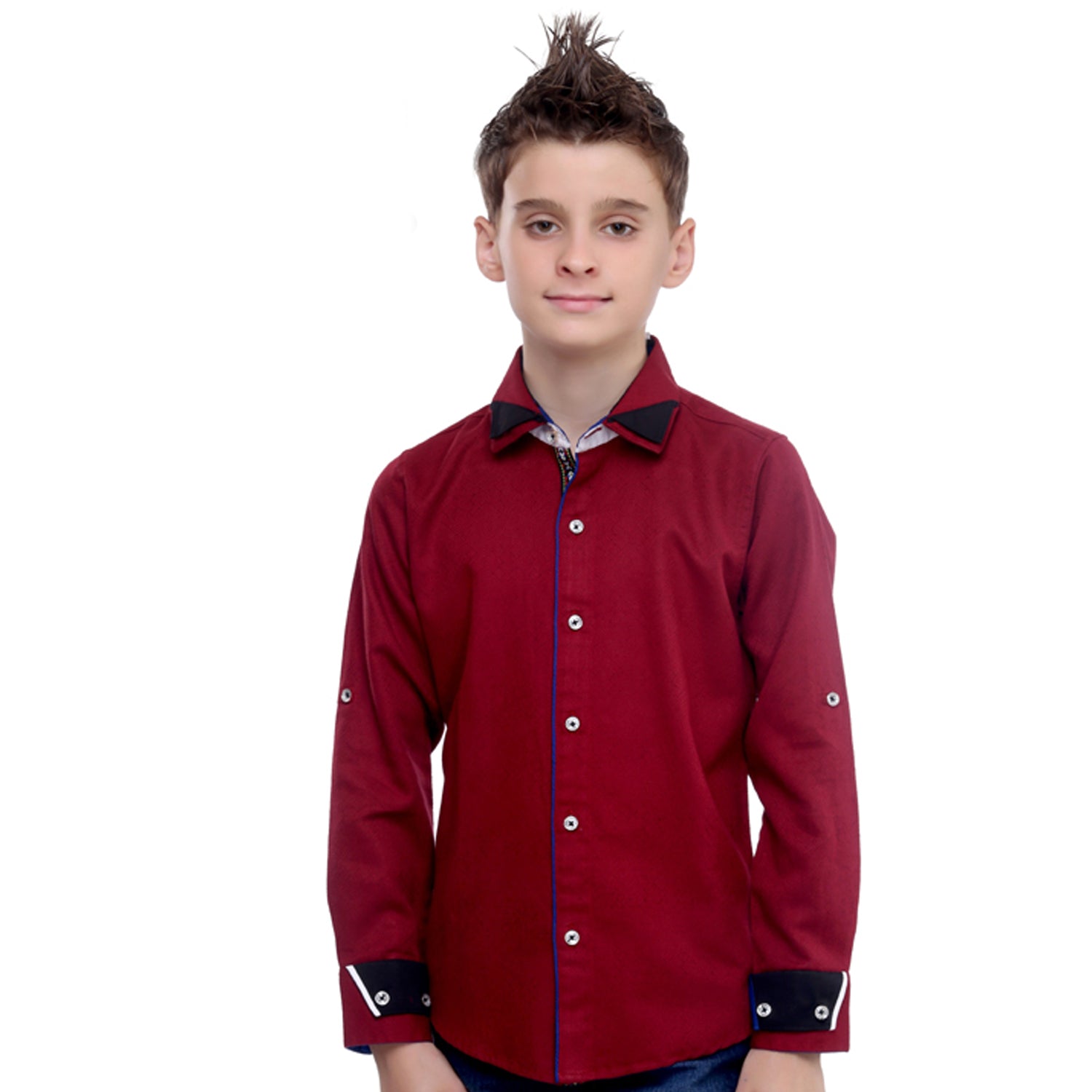 Stylish Maroon Designer Shirt for Men - Trendy Casual & Formal Wear - Perfect for Office, Parties & Special Occasions