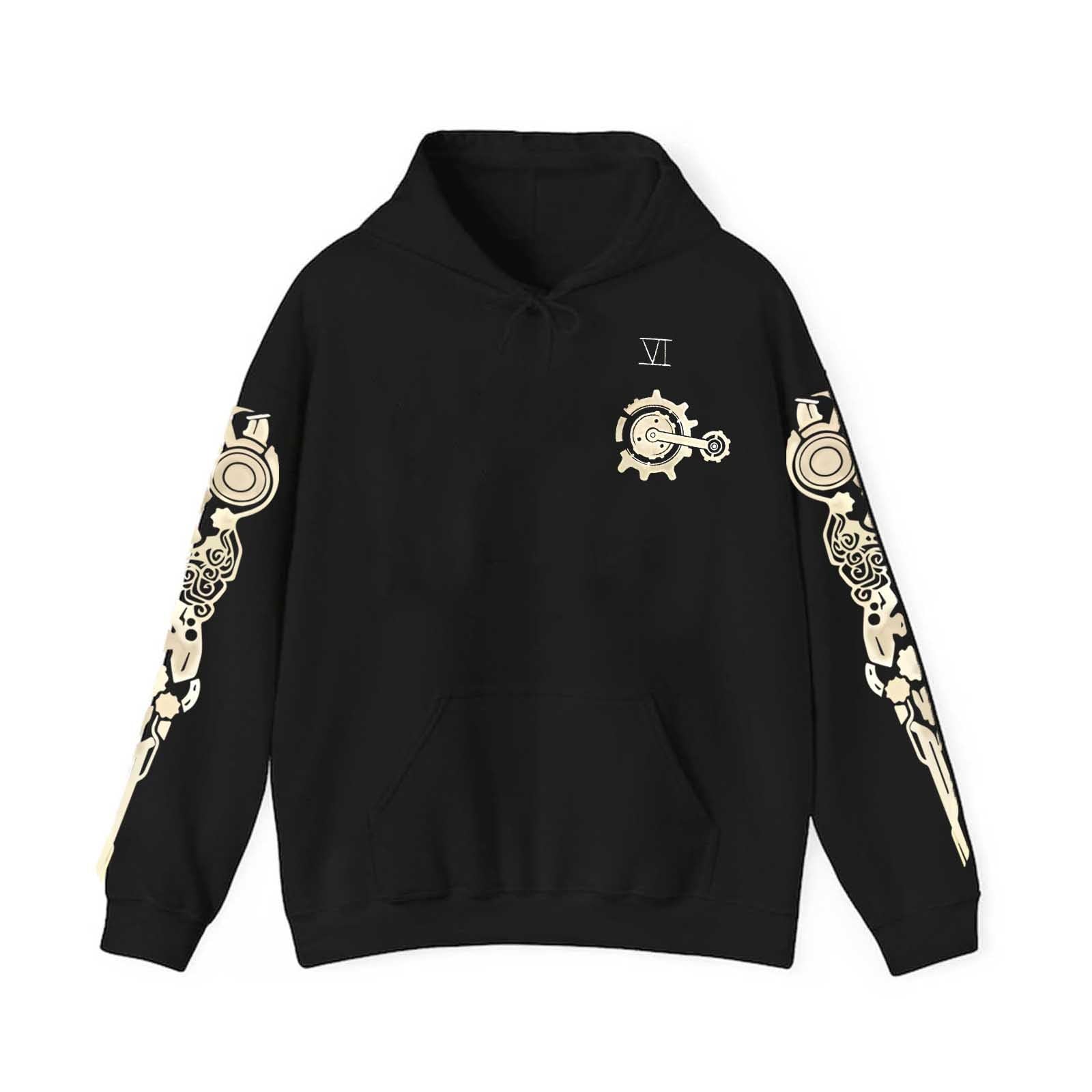 Arcane Hoodies for Men & Women - Oversized Long Sleeve Sweatshirt with Kangaroo Pocket | Trendy Y2K Streetwear Fashion | Perfect for Casual Wear, Street Style & Loungewear