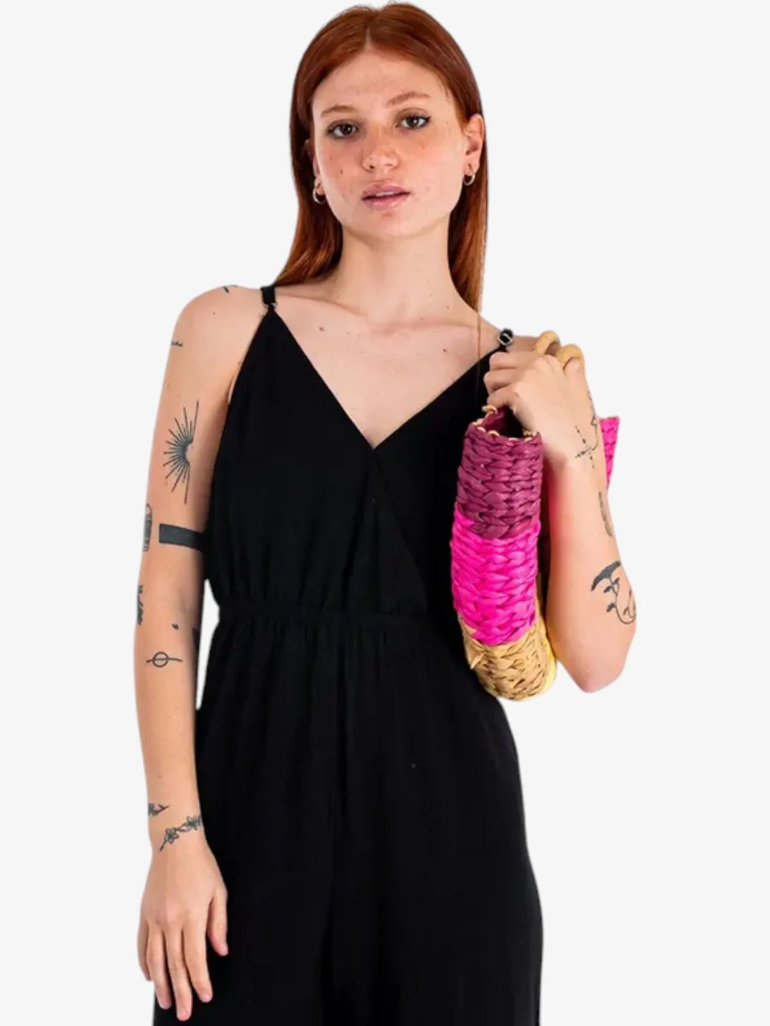 Mono Roxy Never Ending Summer Solid Black Women's Casual Dress - Perfect for Beach Vacations, Summer Parties & Everyday Wear