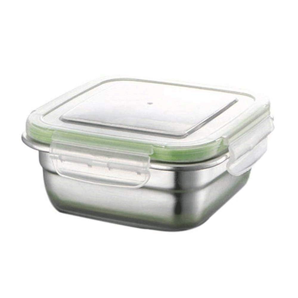 GYDWCH Airtight Food Storage Container - Leak-Proof Bento Lunch Box (7.5 x 5.8 x 1.9 inches) for Office, School & Picnics | Microwave & Dishwasher Safe