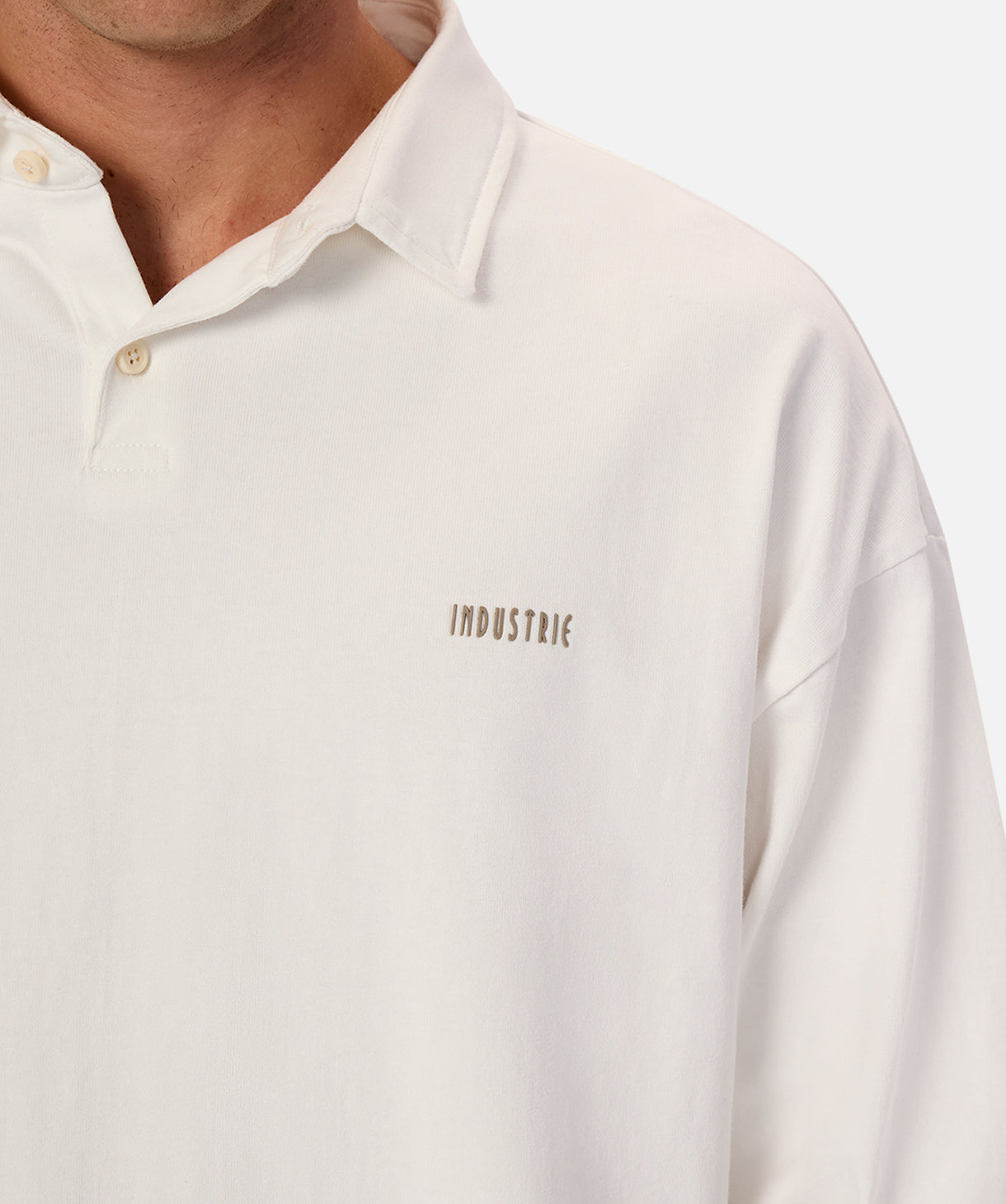 McBride Rugby Shirt in Off White - Classic Men's Rugby Jersey for Casual & Sporty Looks | Perfect for Game Day, Tailgating & Everyday Wear