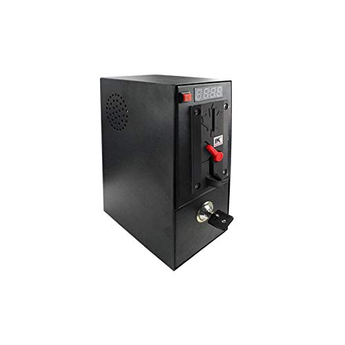 Smart Coin Operated Timer Control Box with Coin Acceptor - Perfect for Treadmills, Massage Chairs, Cell Phone Charging, Washing Machines & Vending Machines | Commercial & Laundry Use