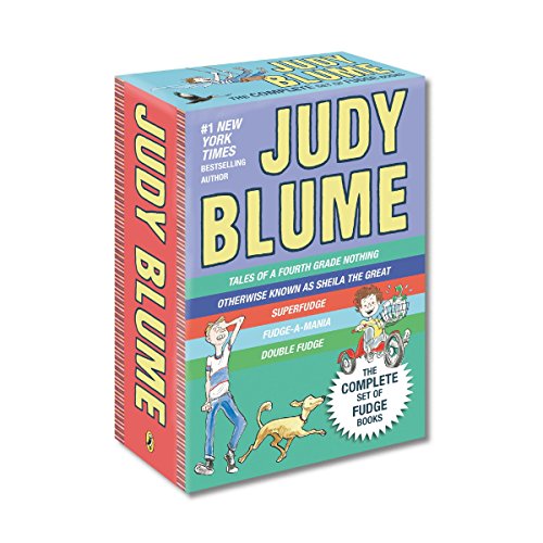 Judy Blume's Fudge Box Set - Complete Series Collection for Kids | Classic Children's Chapter Books | Perfect for Home Reading & Classroom Libraries