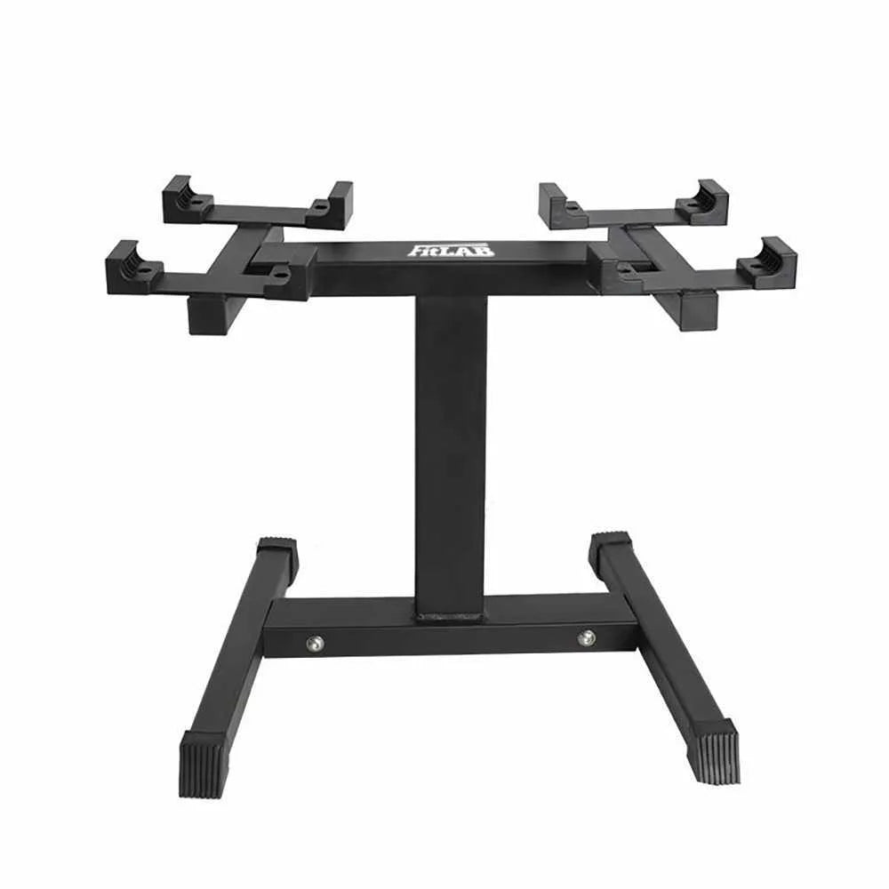 Fitlab 32kg/70.5lbs Adjustable Dumbbell Set for Home Gym - Quick Weight Change Strength Training Equipment for Men & Women - Perfect for Weightlifting, CrossFit, and Full-Body Workouts