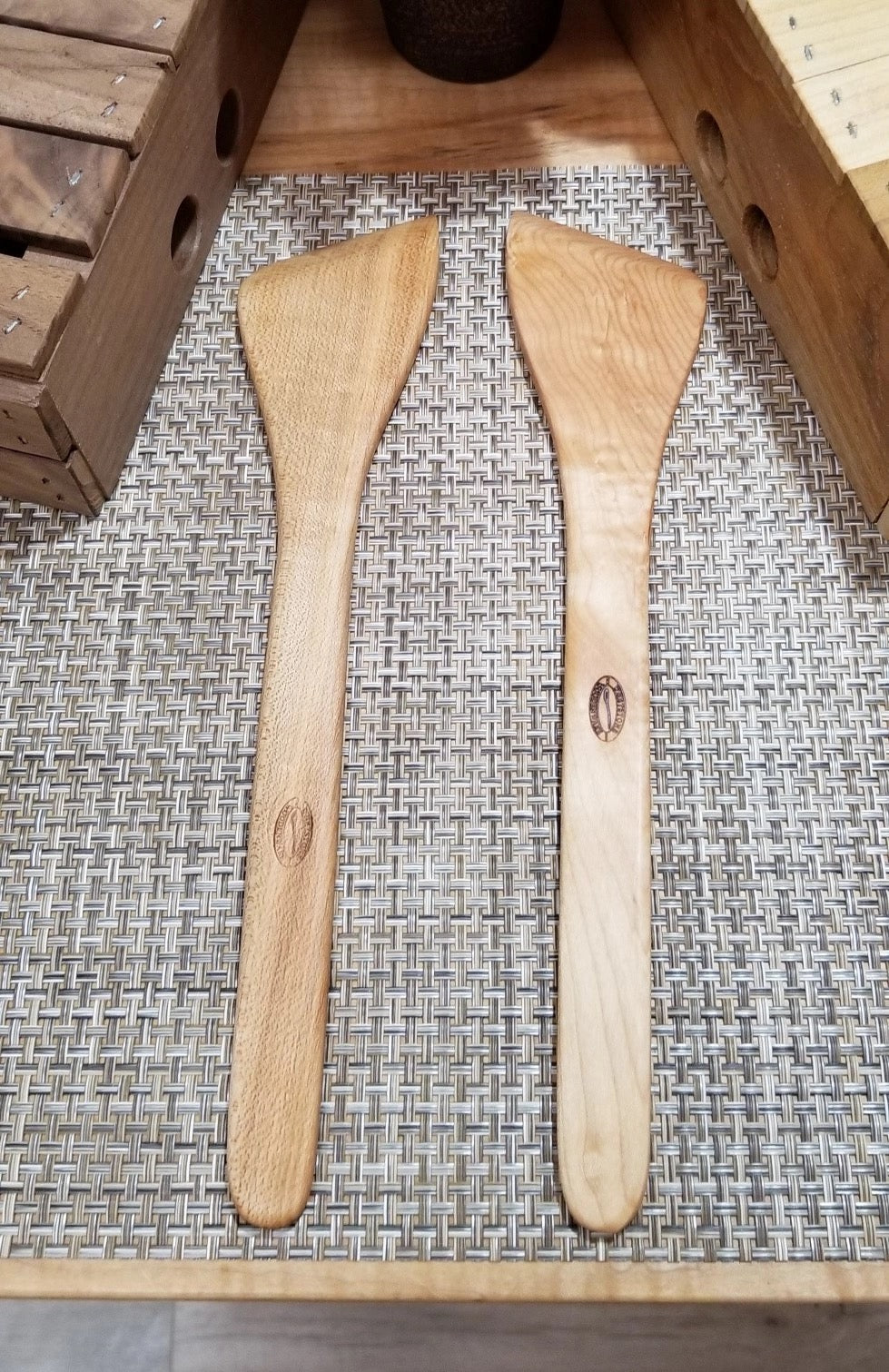 Premium Maple Wood Spatula - Natural, Durable Cooking Utensil for Baking, Flipping Pancakes & Non-Stick Cookware - Eco-Friendly Kitchen Tool