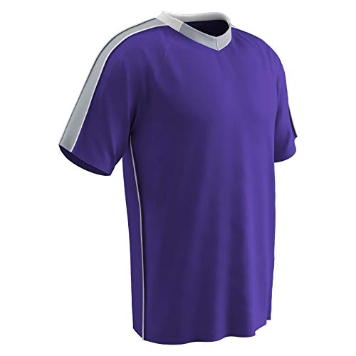 Purple, Silver, White