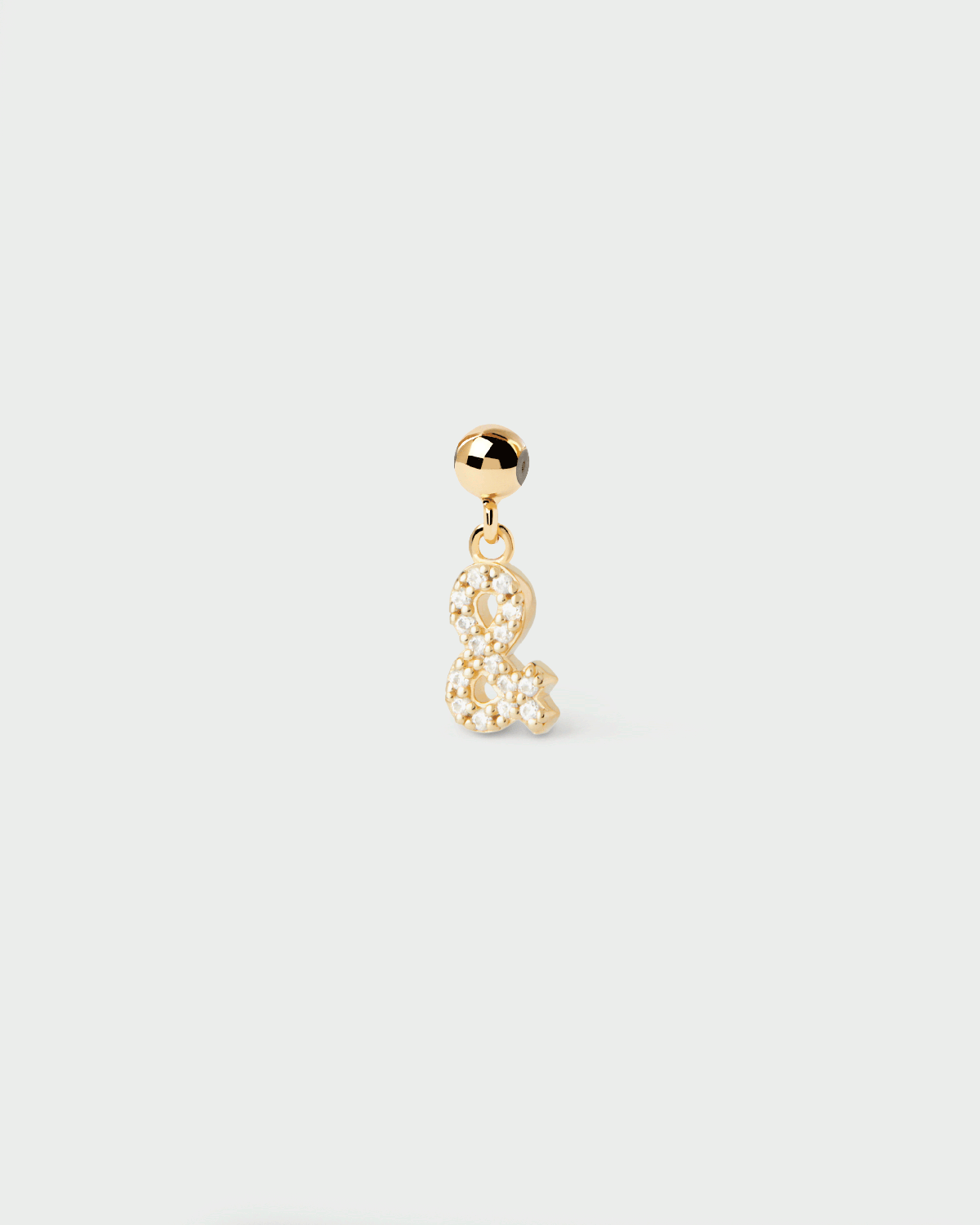 Stylish & Elegant Ampersand Charm Pendant Necklace - Perfect for Gifts, Jewelry Making & DIY Crafts