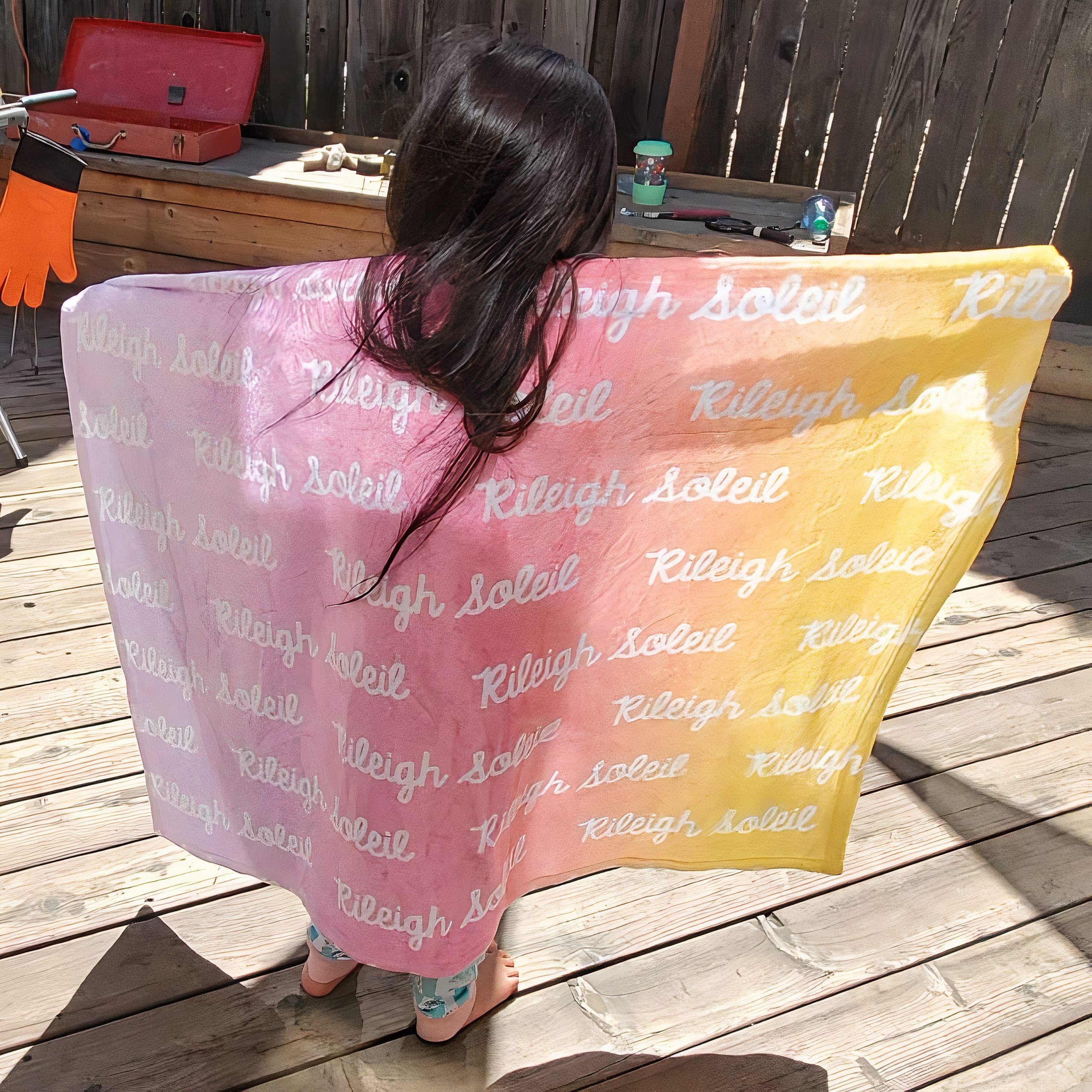 Personalized Baby Blanket with Name - Soft Custom Newborn Blanket for Boys & Girls - Perfect for Nursery, Swaddling, Photo Shoots & Gifts
