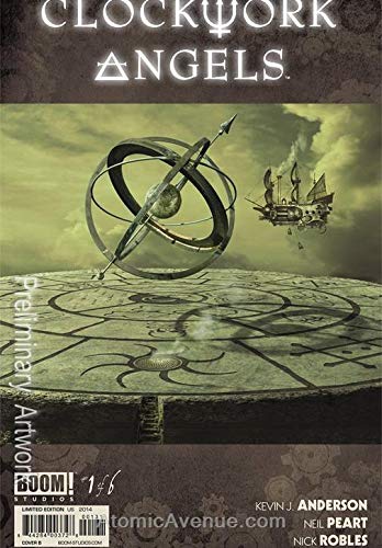 Clockwork Angels #1B VF/NM Comic Book by Neal Peart (Rush) - Boom! Studios | Collectible Graphic Novel for Fans & Comic Enthusiasts | Perfect for Gifts, Displays & Rush Memorabilia Collections