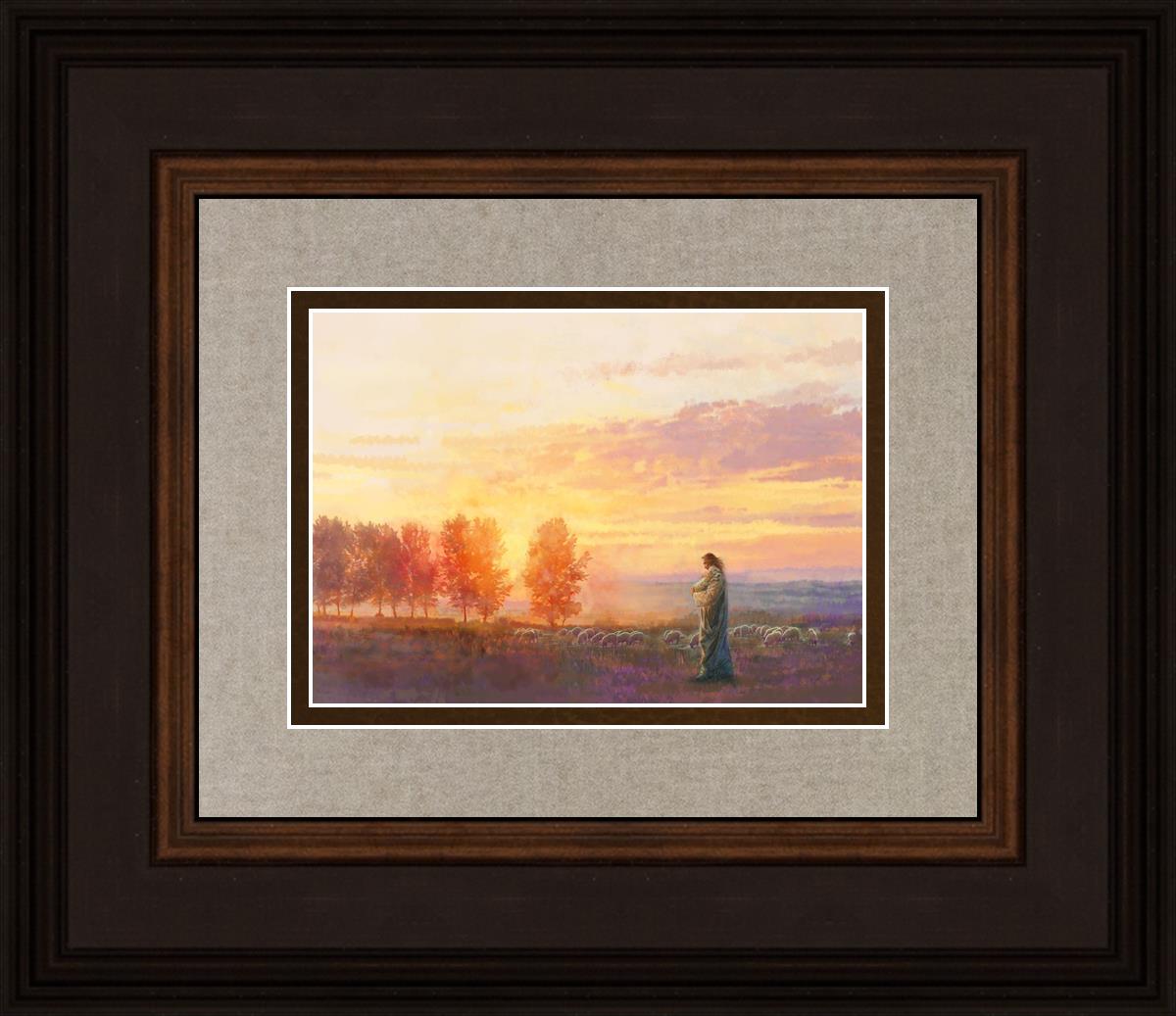 Eventide By Yongsung Kim - Premium Christian Wall Art for Home & Church Decor | Inspirational Bible Verse Canvas Painting | Perfect for Living Room, Bedroom & Worship Spaces