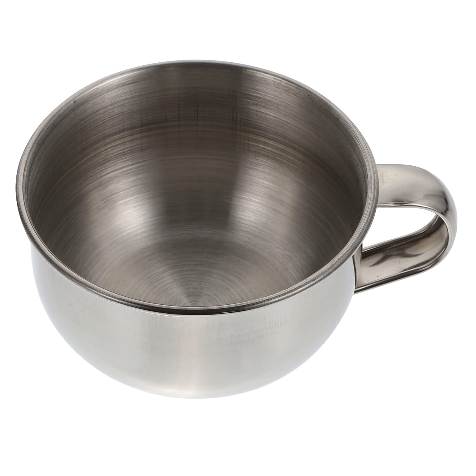 Stainless Steel Shaving Soap Bowl for Men - Travel Shaving Kit