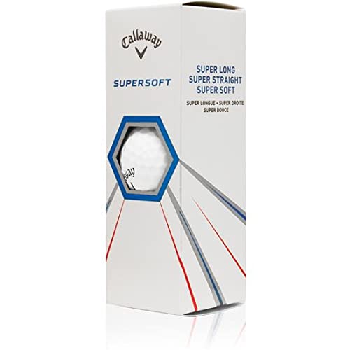 Callaway Golf Supersoft AlignXL Personalized Golf Balls - Premium Soft Feel, High Visibility & Custom Printing for Enhanced Performance | Perfect for Tournaments, Gifts & Practice Rounds