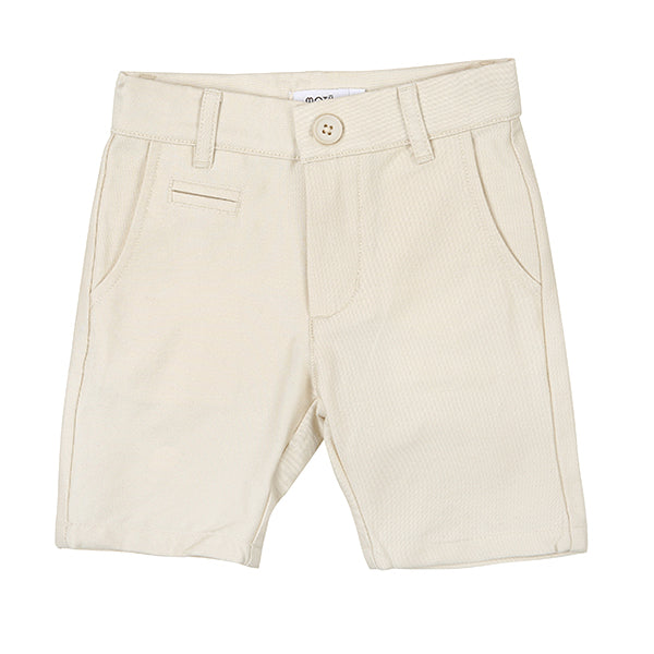 Jonah Ivory Shorts by Motu - Stylish & Comfortable Men's Casual Shorts for Summer, Beach, and Outdoor Activities