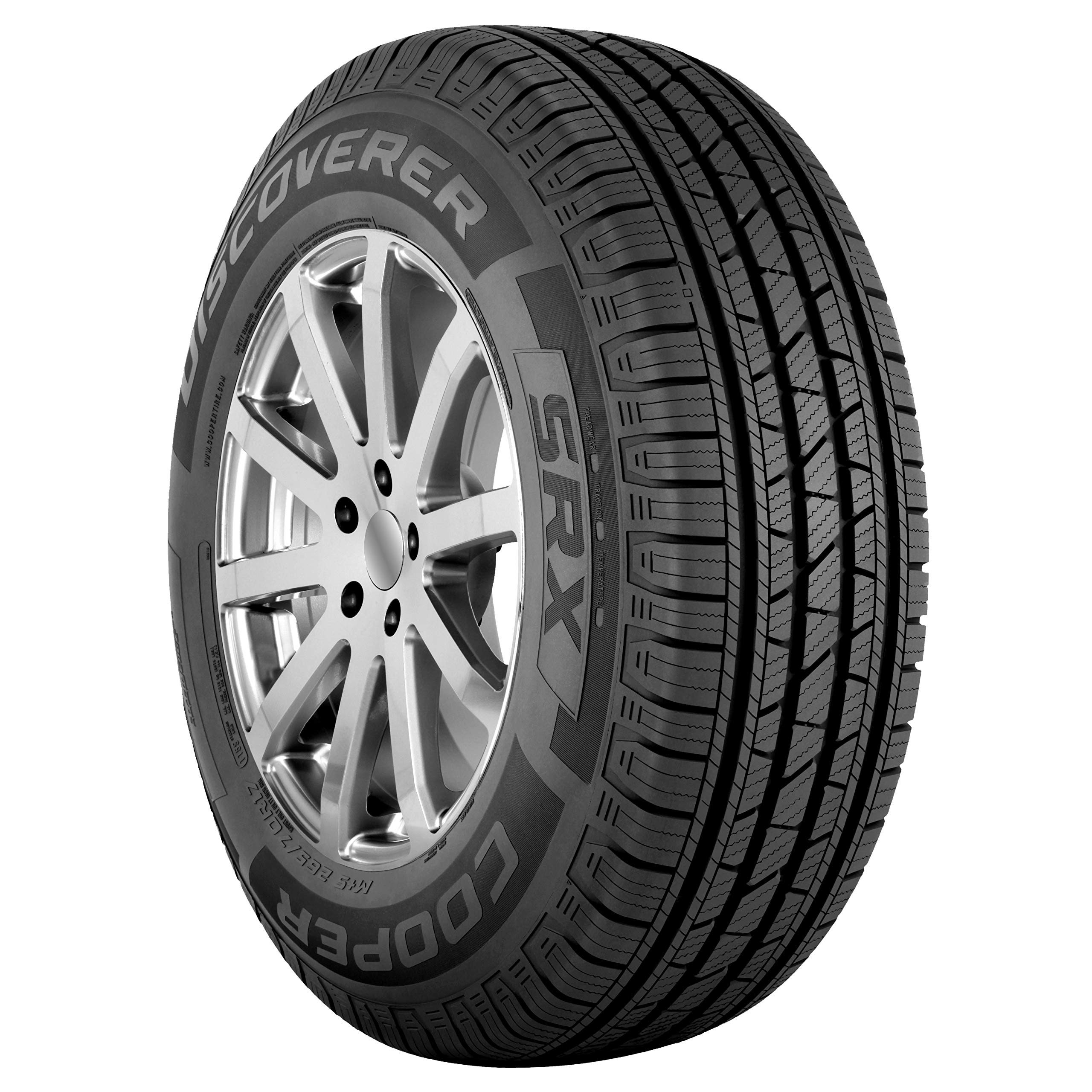 Cooper Discoverer SRX All-Season 215/70R16 100H Tire - High Performance SUV & Light Truck Tires for All Weather Conditions - Perfect for Highway, Off-Road & Winter Driving